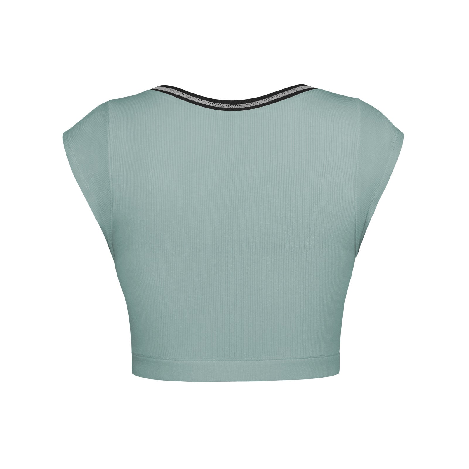 Slim Fit Ultra Short Sexy Spicy Girls Top Knitted Thread T-shirt